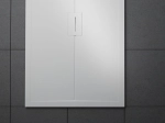 Bac douche drainage central, discret et design, Largeur 100 à 210 cm x l. 70 à 120 cm Fabrication sur mesure en résine anti glissant, finition misse, 10 couleurs, Livraison offerte